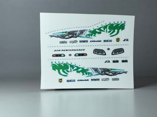 Fast and Furious Brian's Supra MK4 Waterslide Decals Set