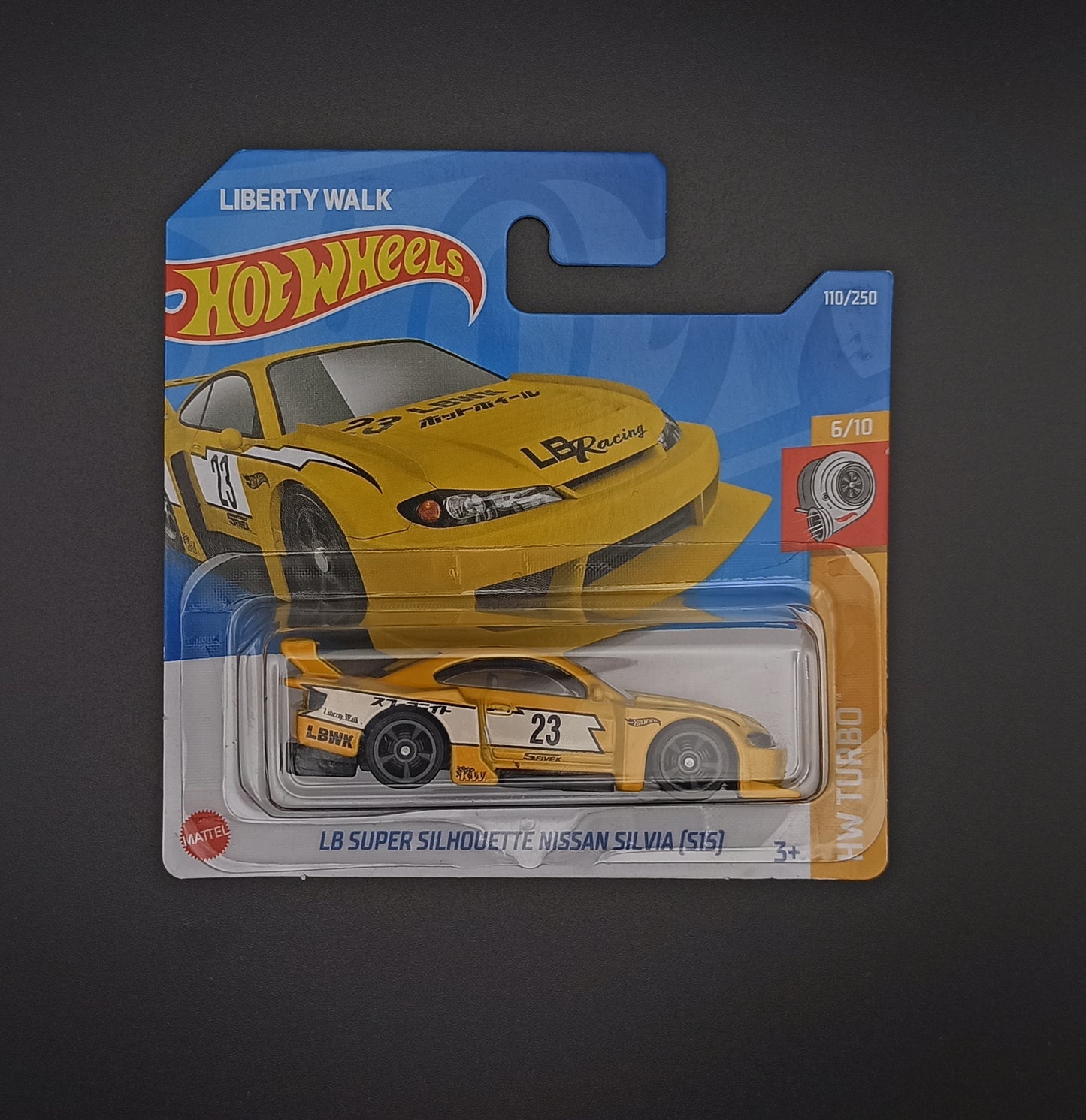 Hot Wheels Nissan Silvia S15 (Yellow)