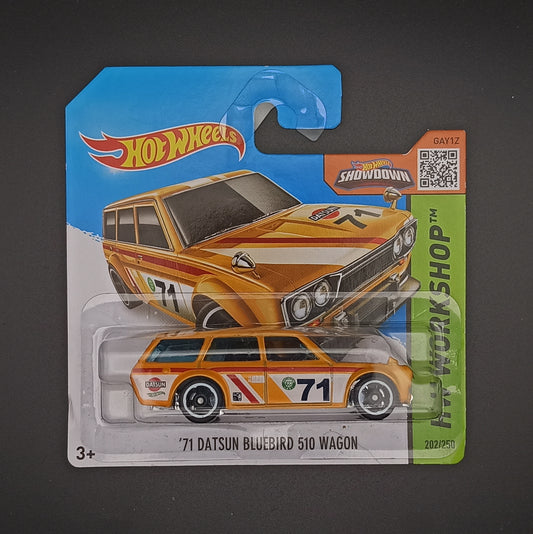 Hot Wheels '71 Datsun Bluebird 510 Wagon