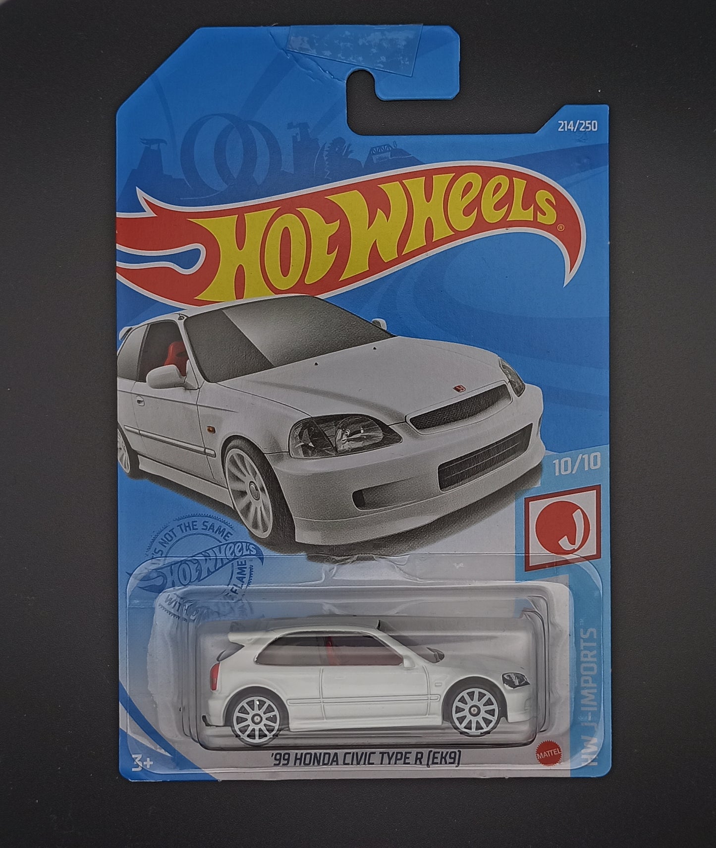 Hot Wheels '89 Honda Civic Type R (ek9) (damaged hook)