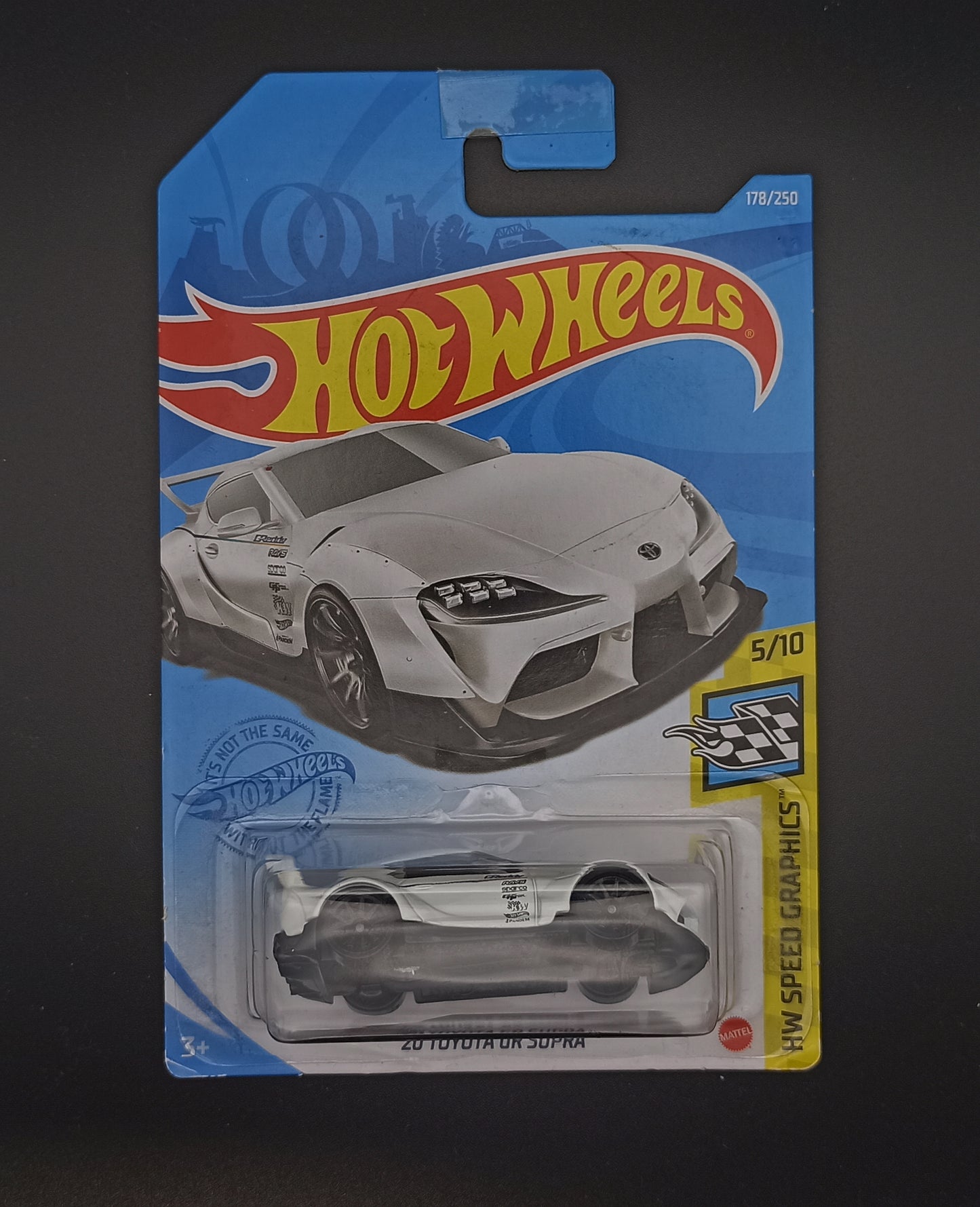 Hot Wheels '20 Toyota GR Supra (hook damage)