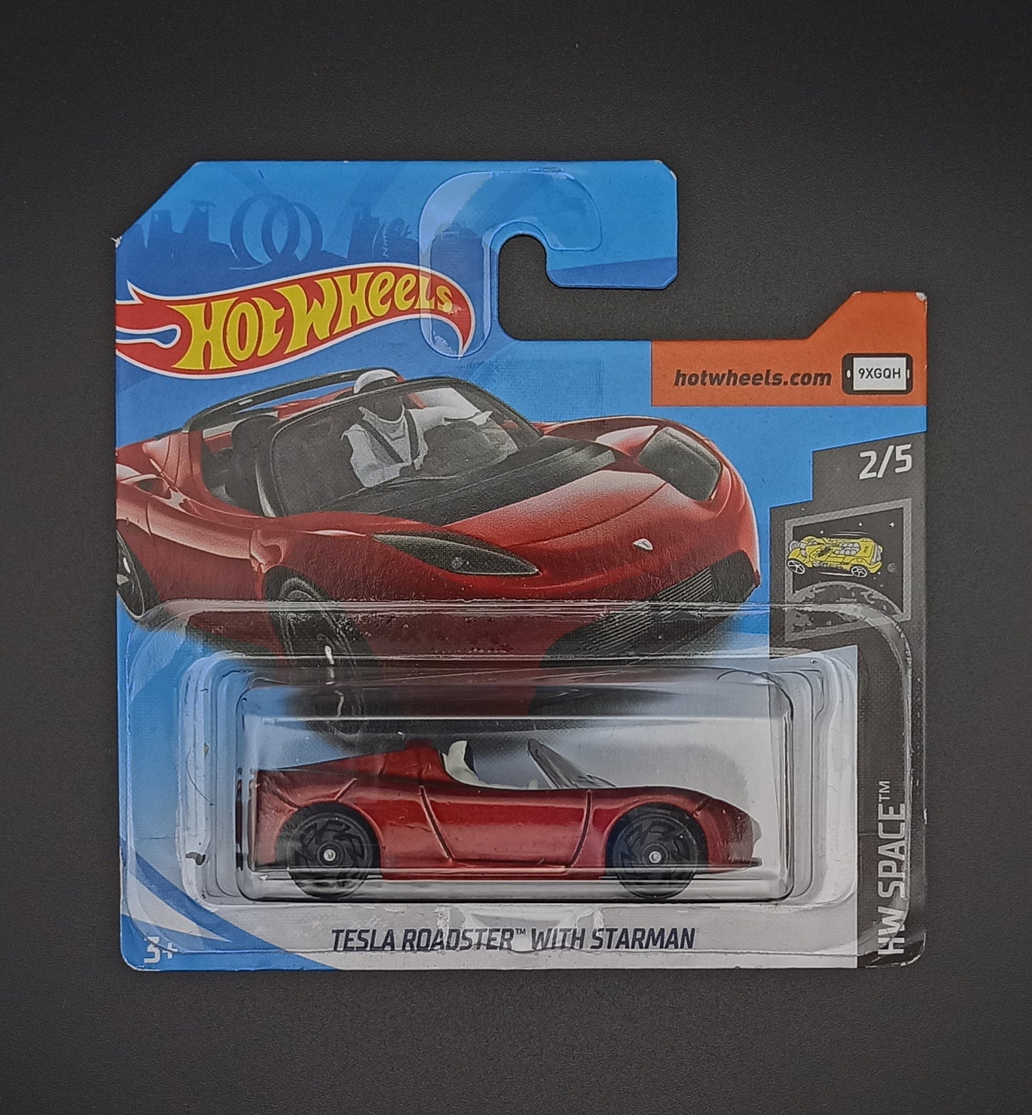 Hot Wheels Tesla Roadster With Starman