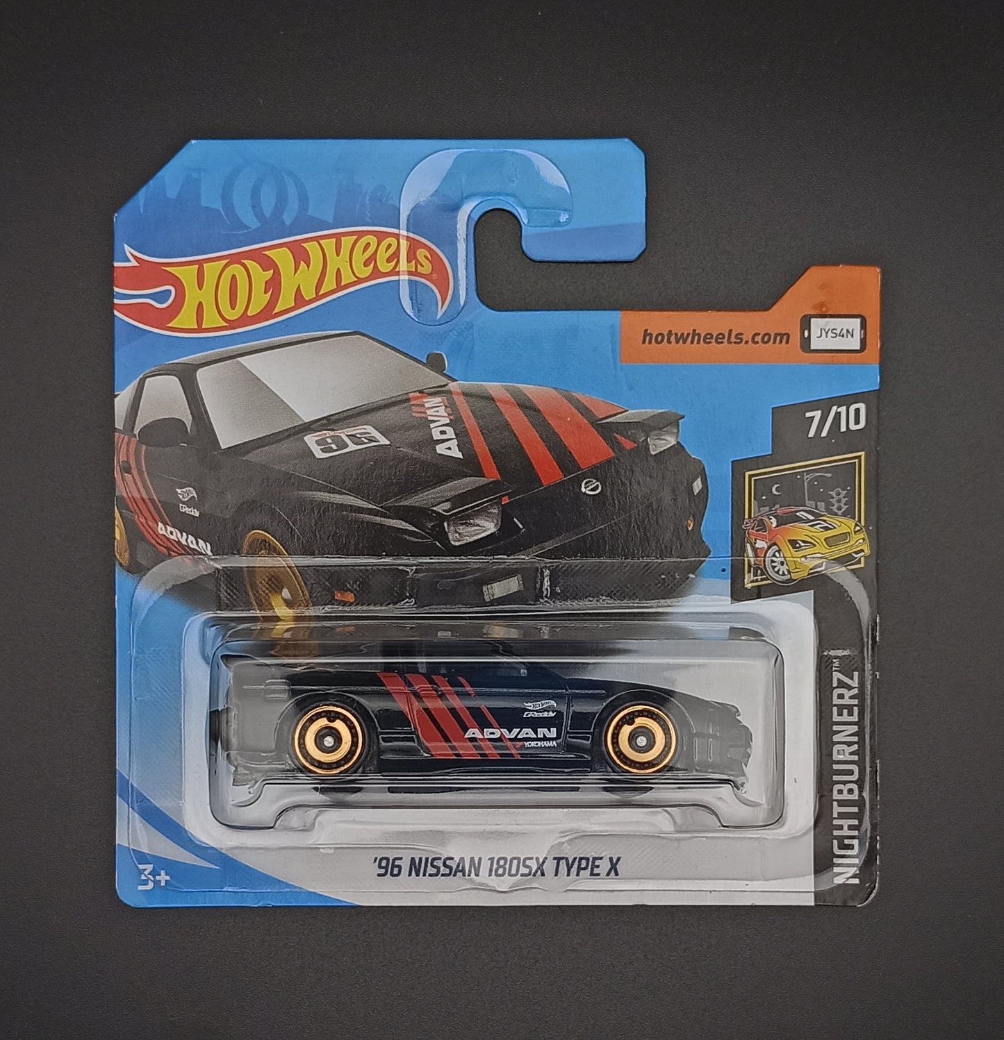 Hot Wheels '96 Nissan 180SX Type X