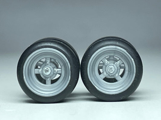 Grey 4 Spoke Real Rider Wheels