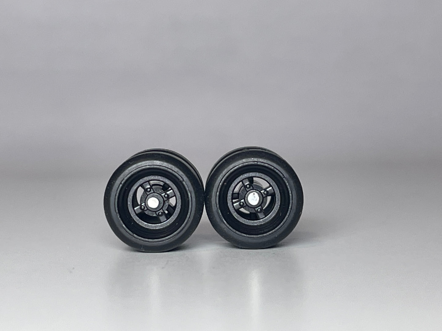 Black 4 Spoke Real Rider Wheels