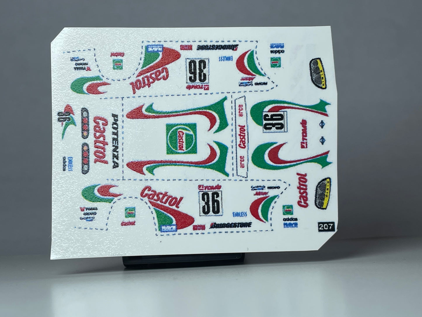 Castrol Supra MK4 Waterslide Decals Set