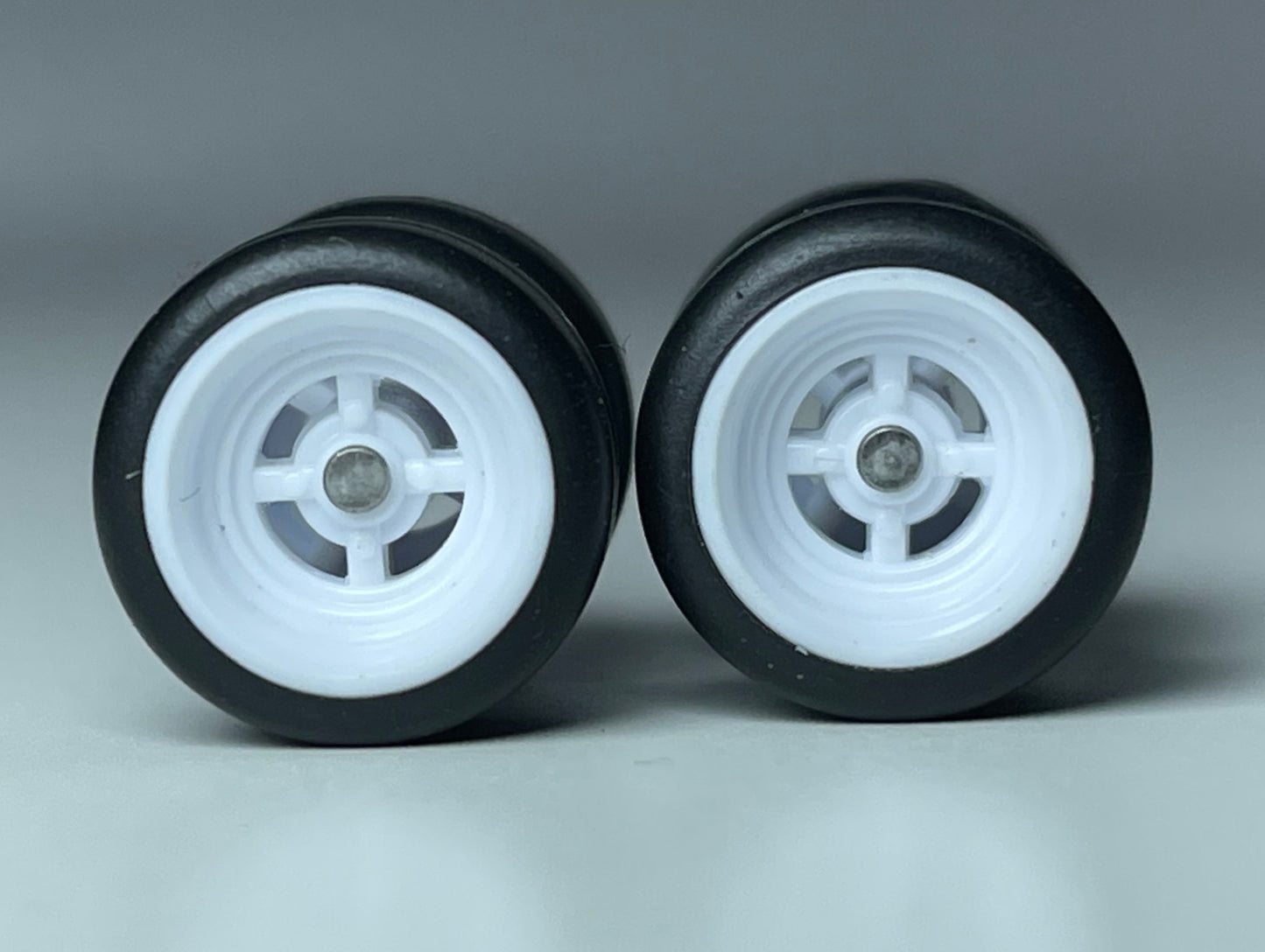 White 4 Spoke Real Rider Wheels