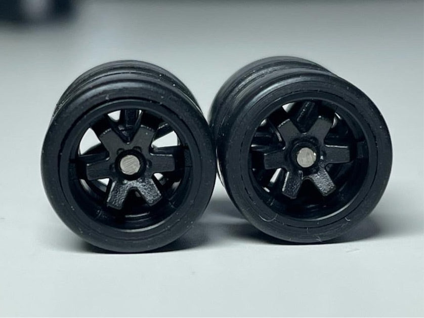 Black TE37 Real Rider Wheels