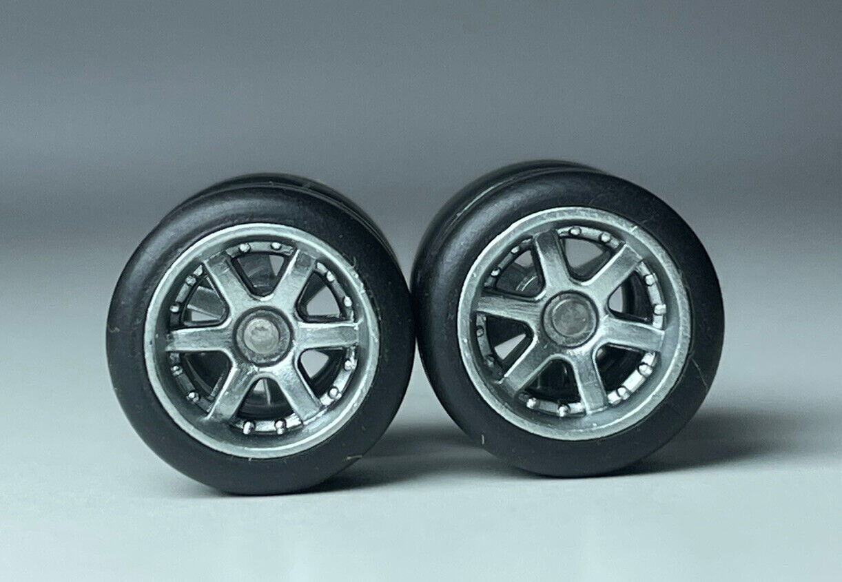 Matte Silver 6 Spoke Real Rider Wheels